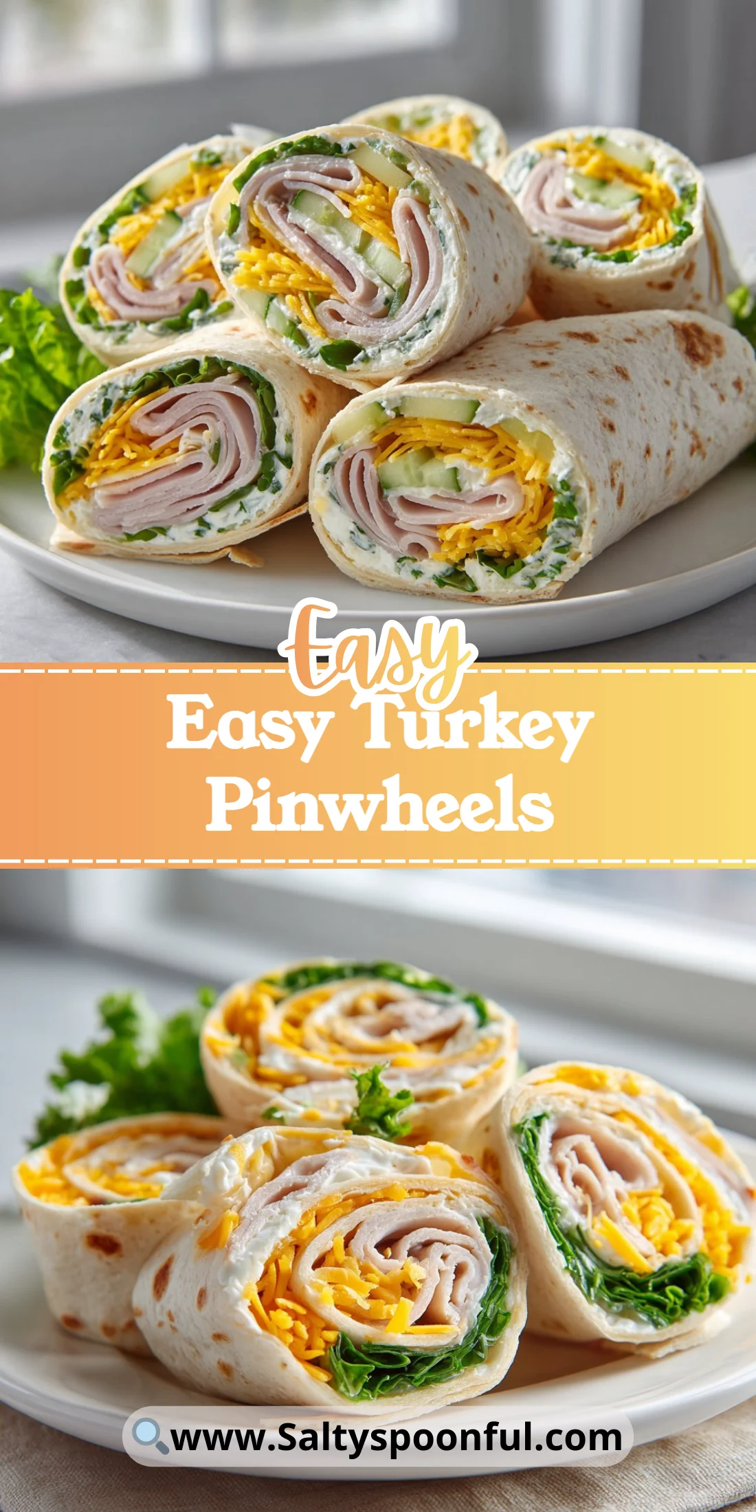 Easy Turkey Pinwheels