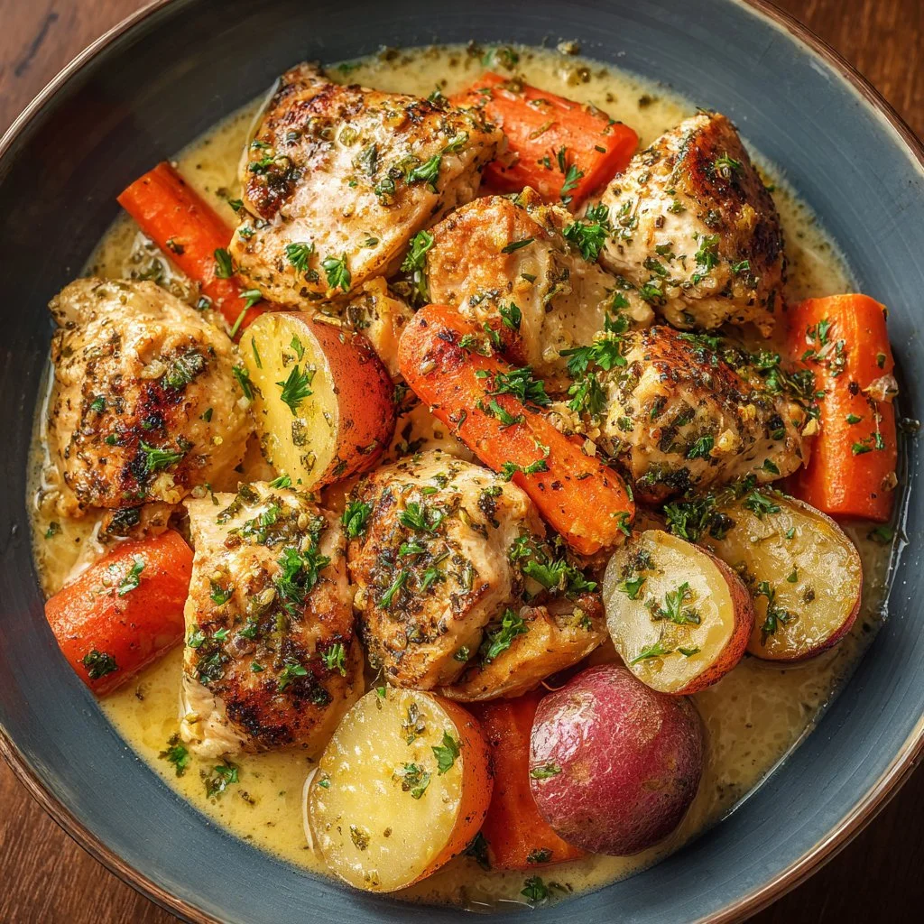 Delicious Garlic Butter Chicken Slow Cooker Recipe