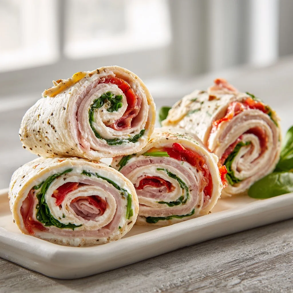 Italian Pinwheels: A Simple No-Cook Snack