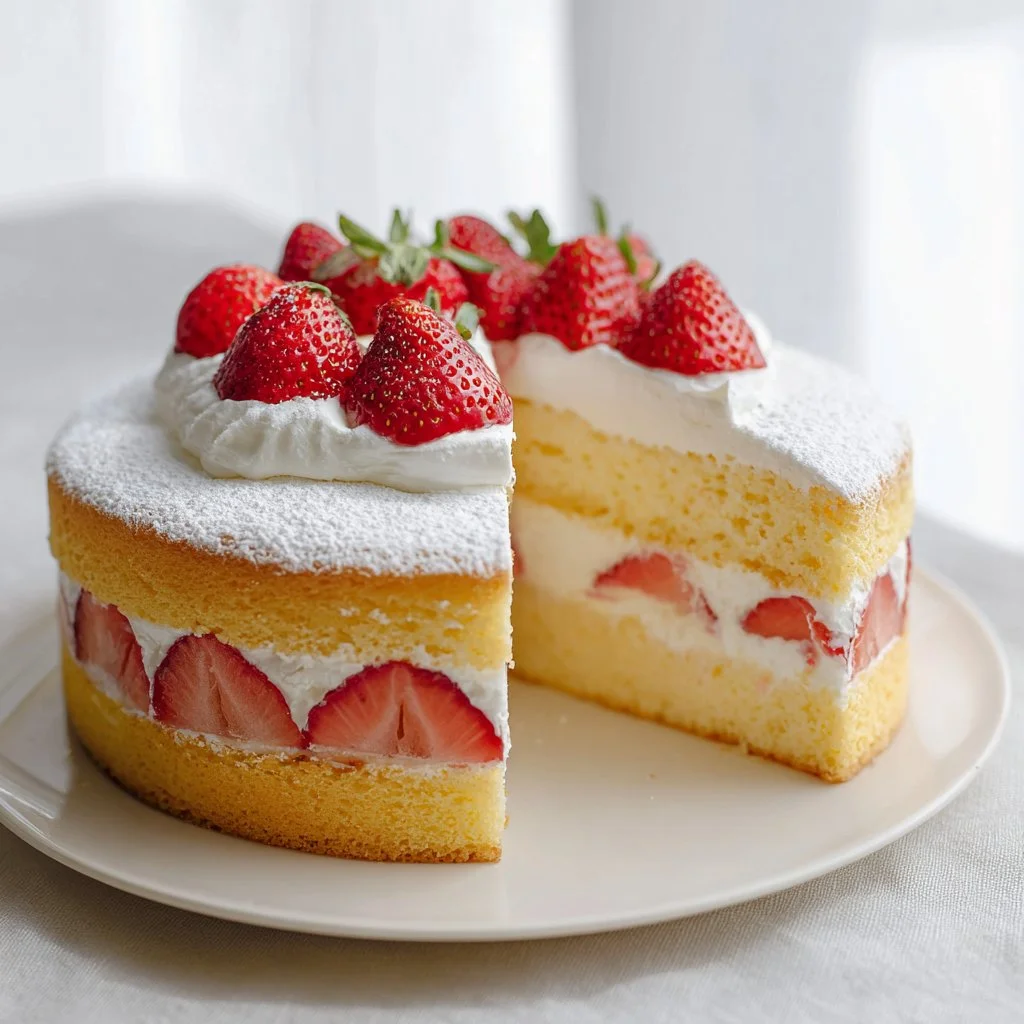 Japanese Strawberry Shortcake