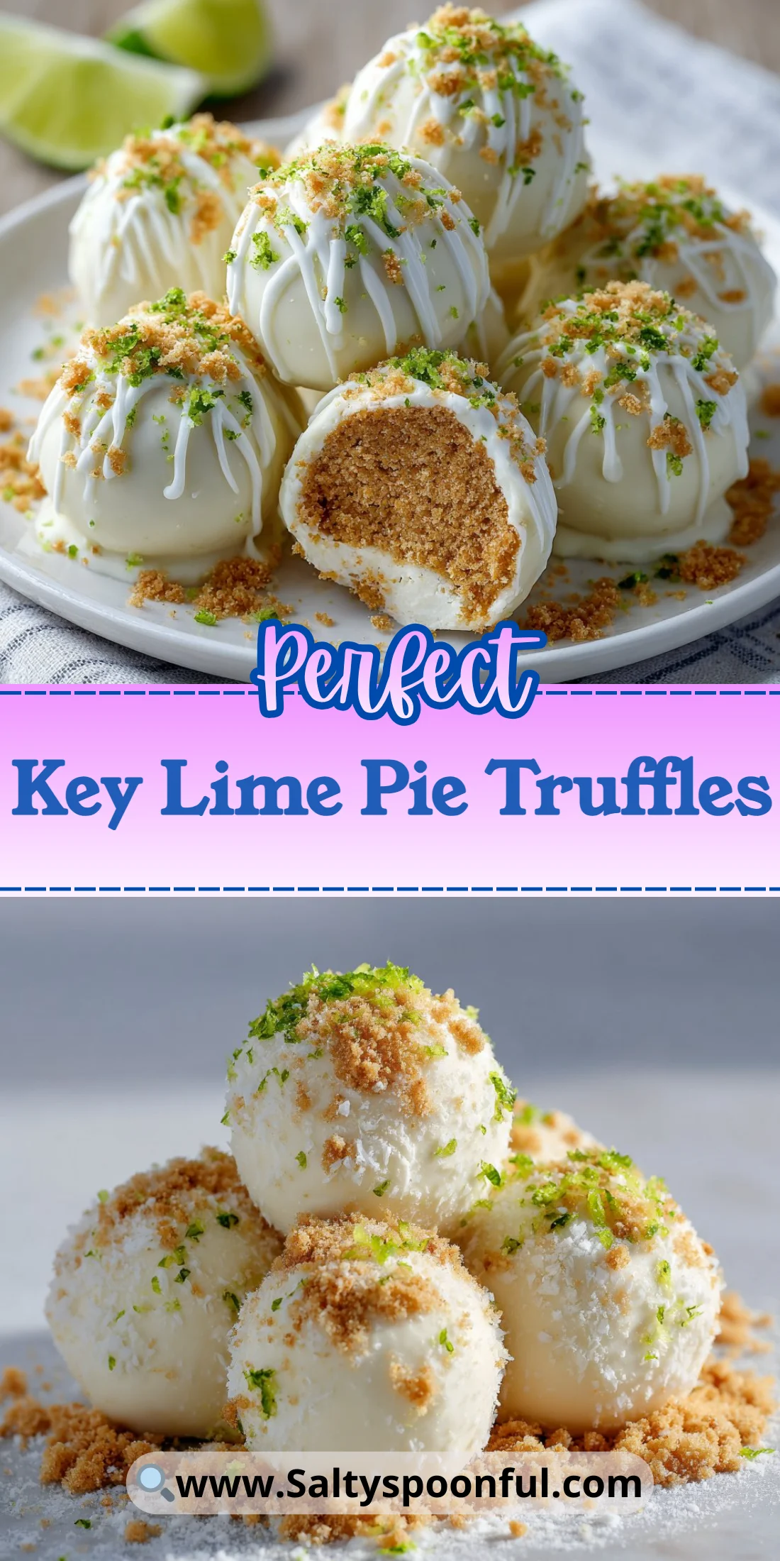 Key Lime Pie Truffles