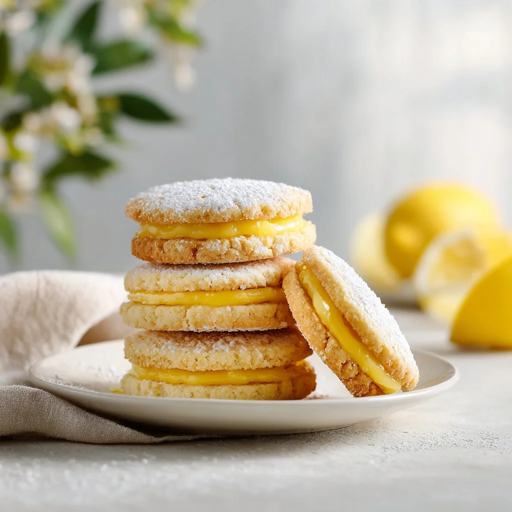 Lemon Curd Cookies