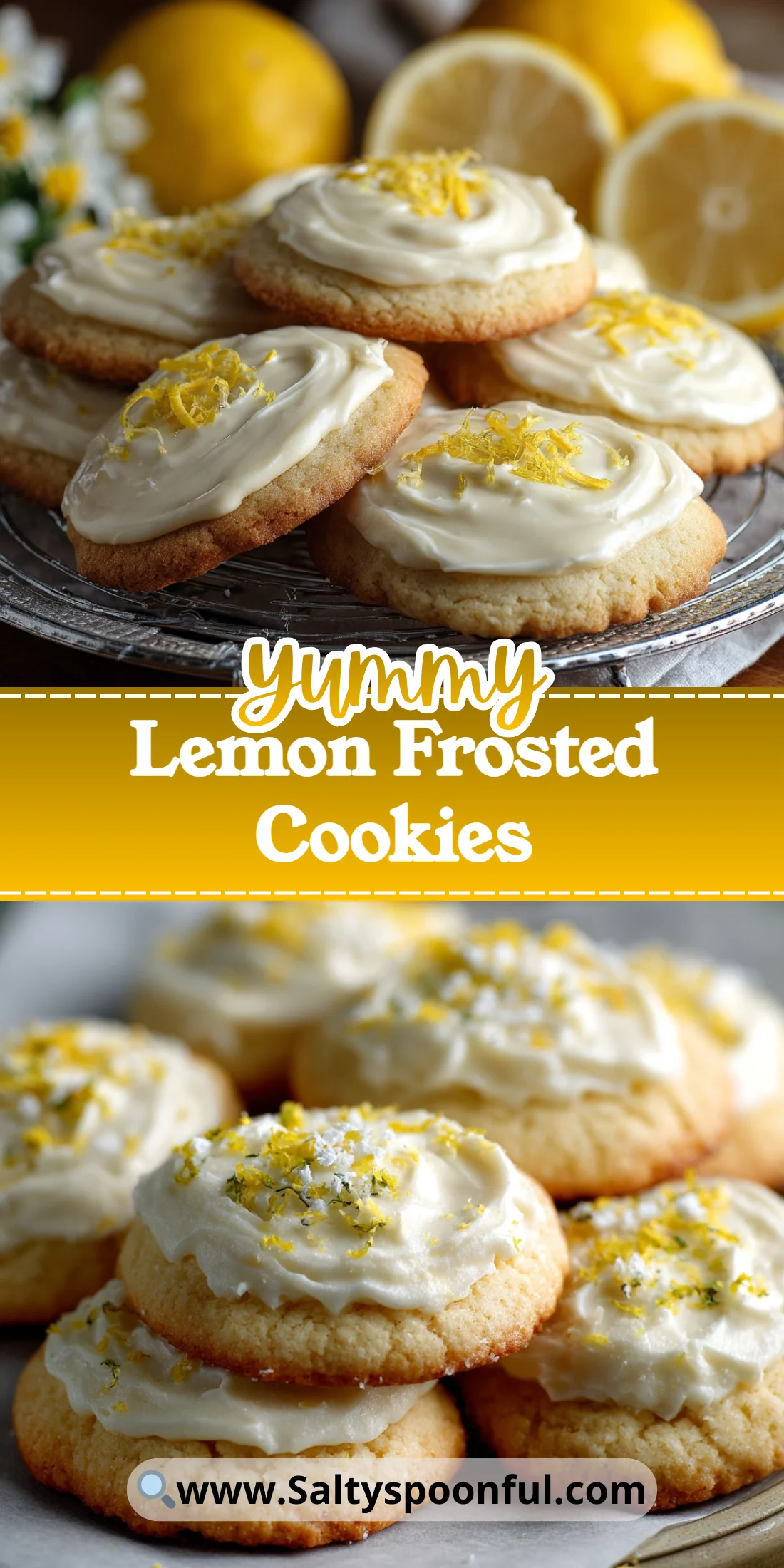 Lemon Frosted Cookies