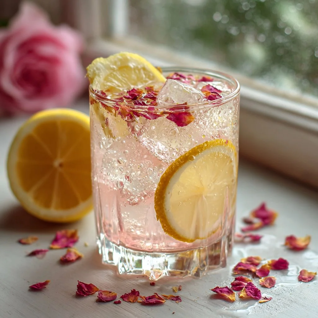 Lemon Rose Mocktail
