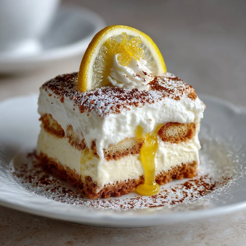 Lemon Tiramisu