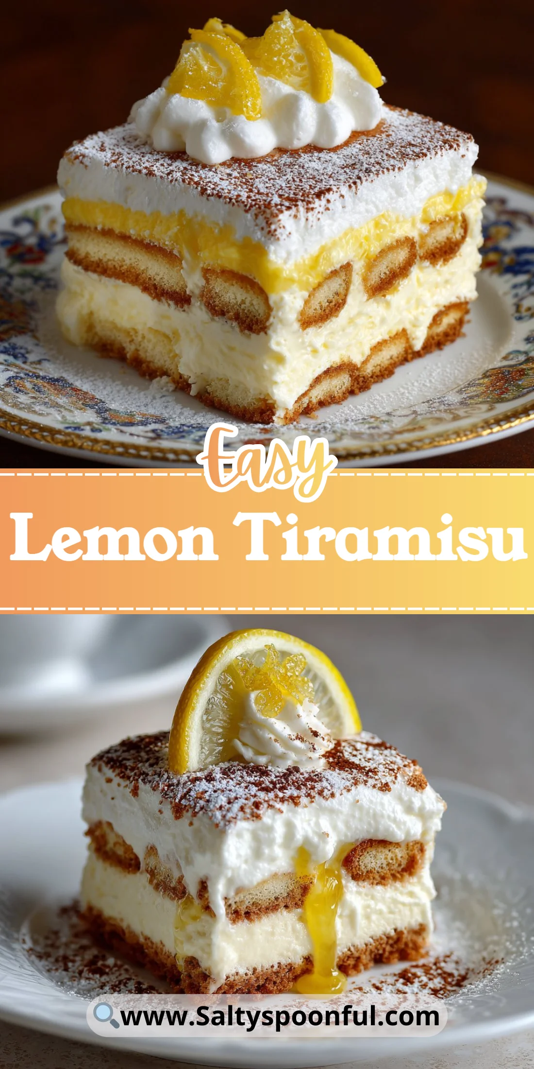 Lemon Tiramisu