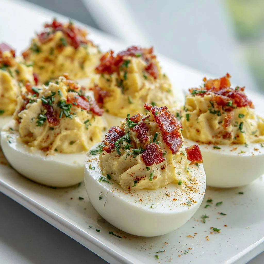 Million Dollar Deviled Eggs