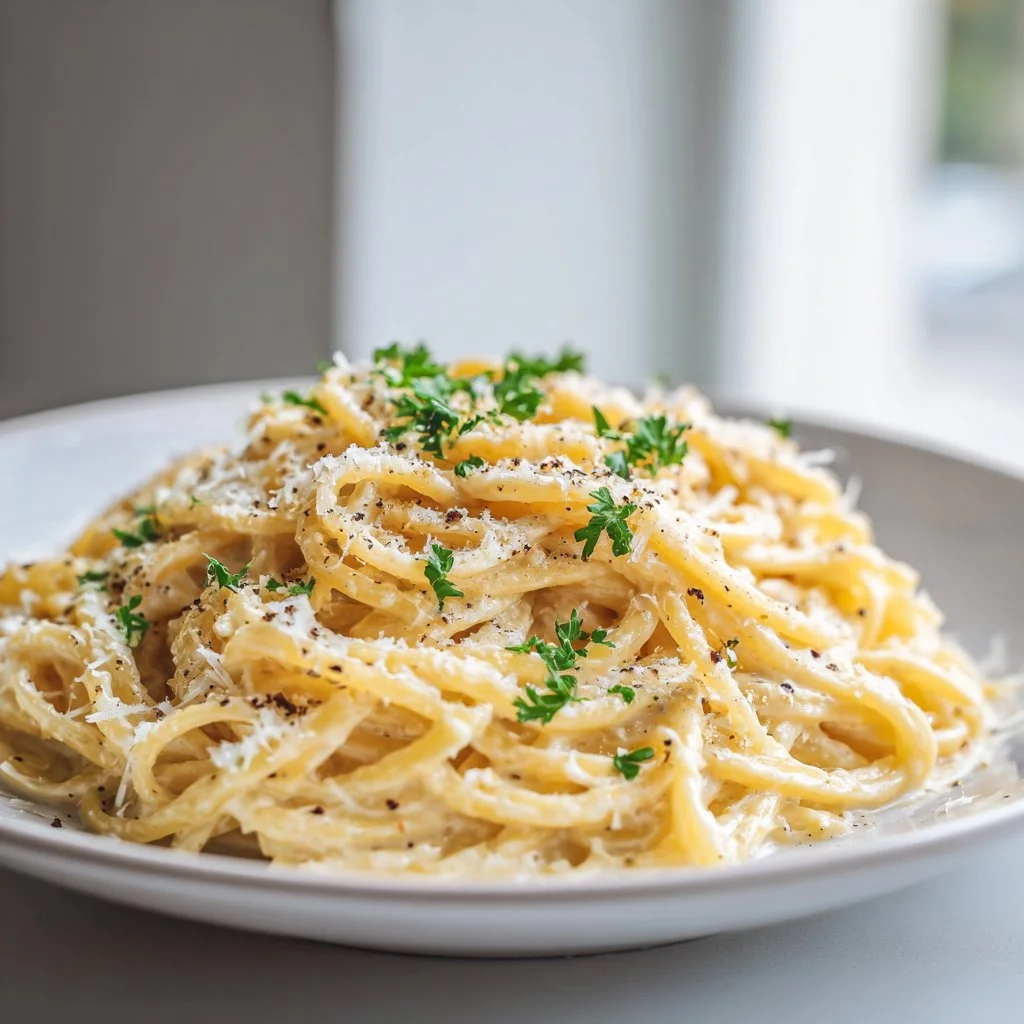 One Pot Creamy Garlic Pasta