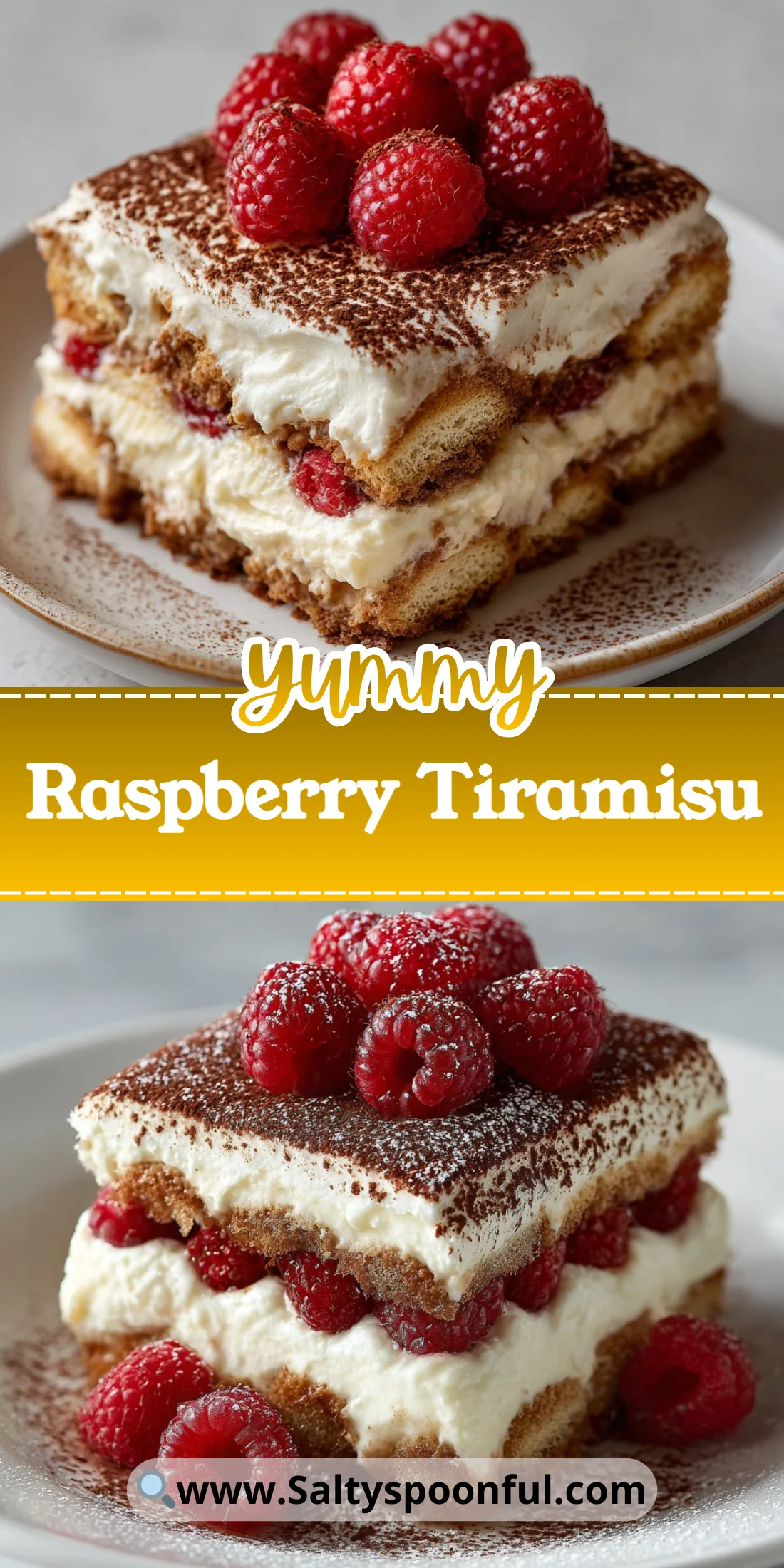 Raspberry Tiramisu