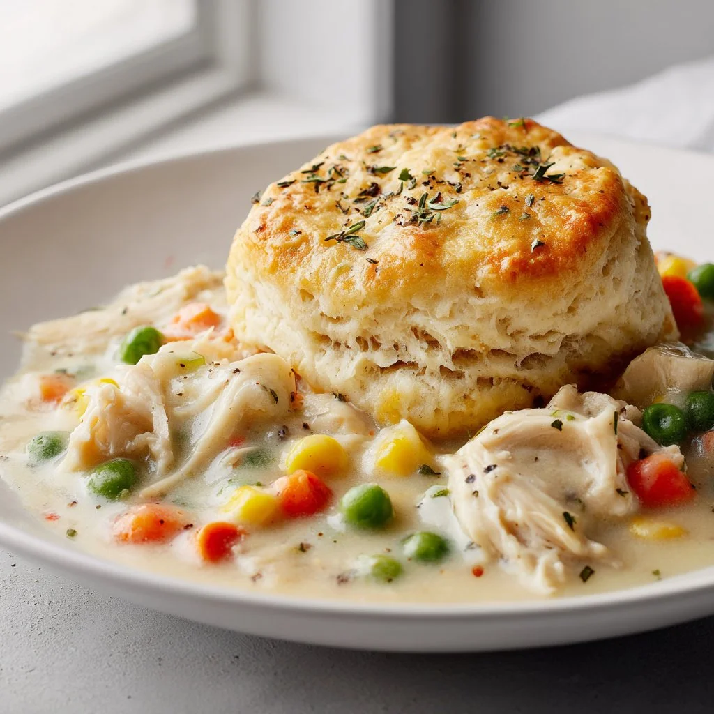 Red Lobster Biscuit Chicken Pot Pie