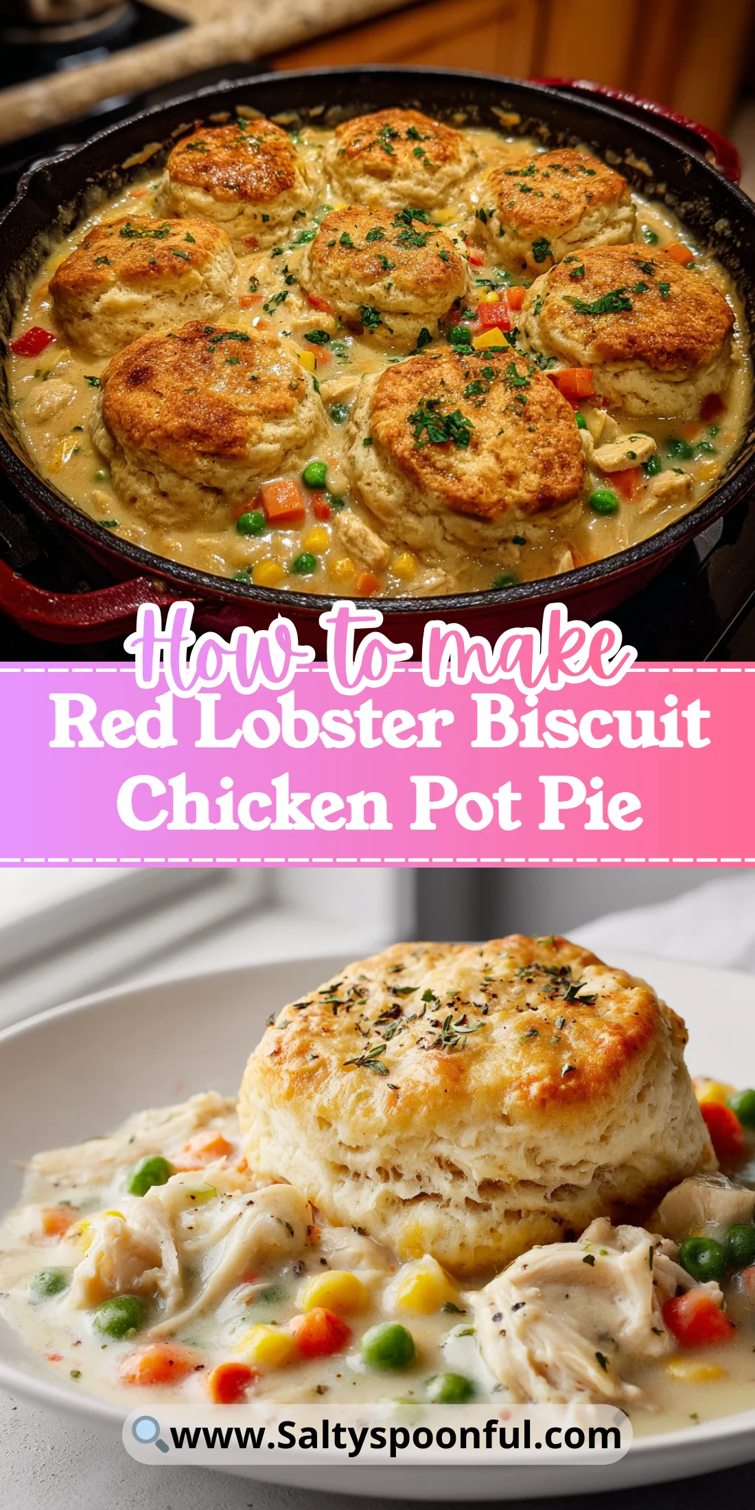 Red Lobster Biscuit Chicken Pot Pie