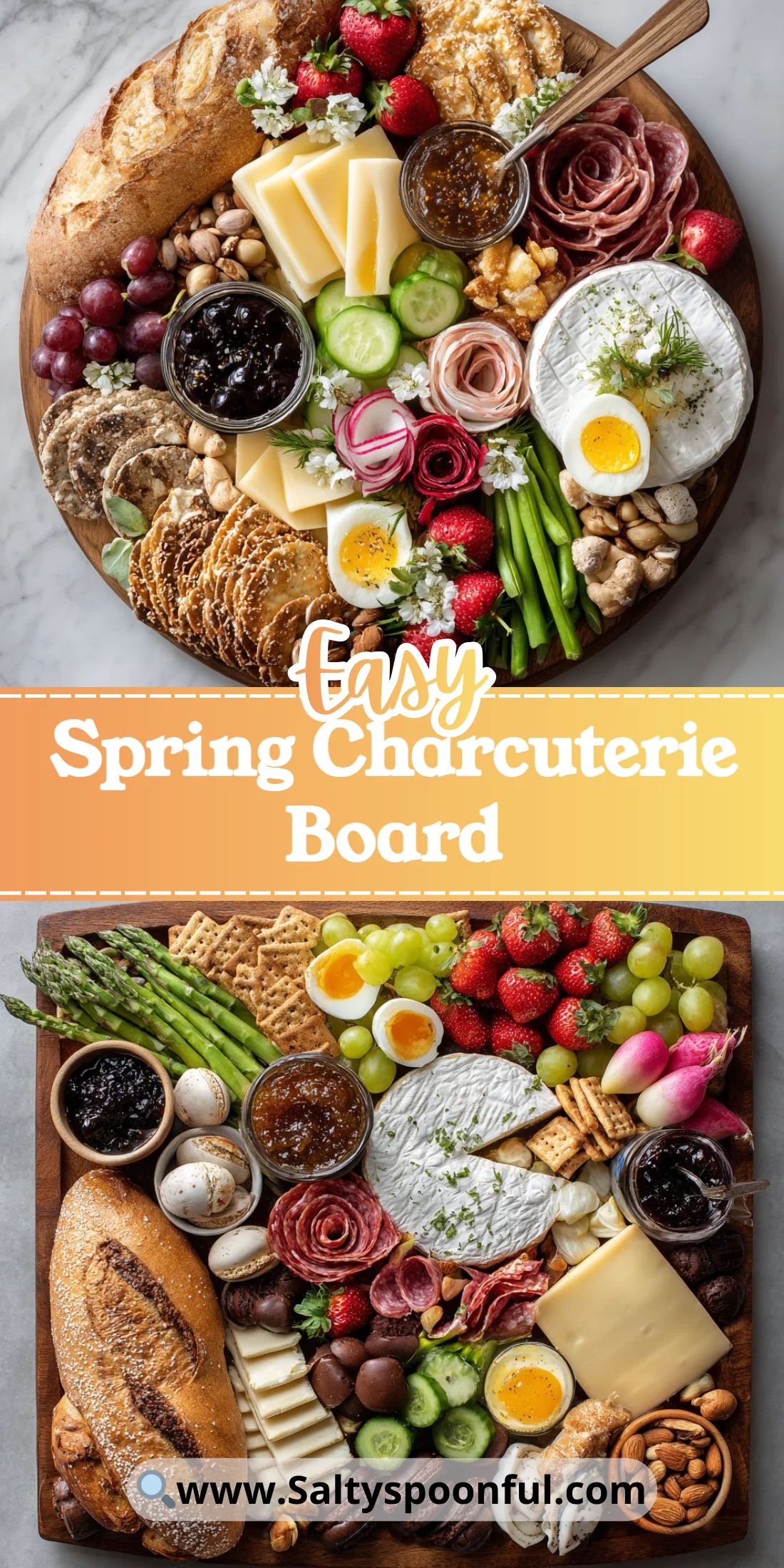 Spring Charcuterie Board