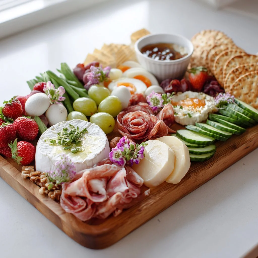 Spring Charcuterie Board