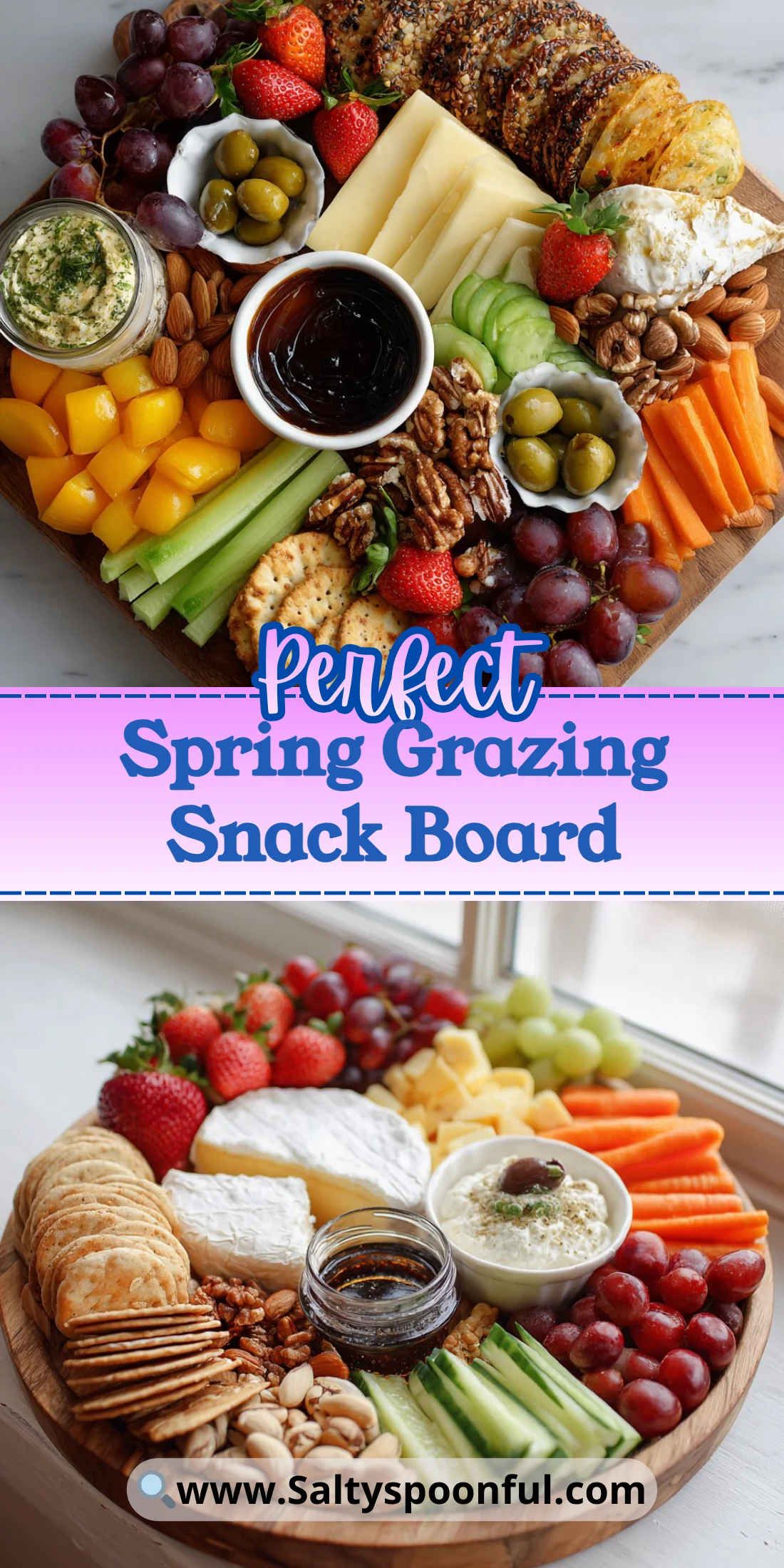 Spring Grazing Snack Board