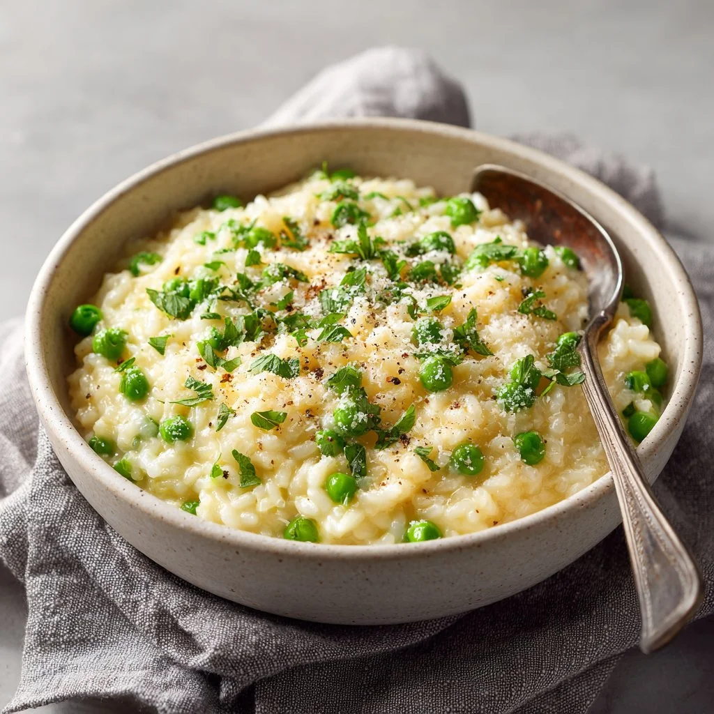 Spring Pea Risotto