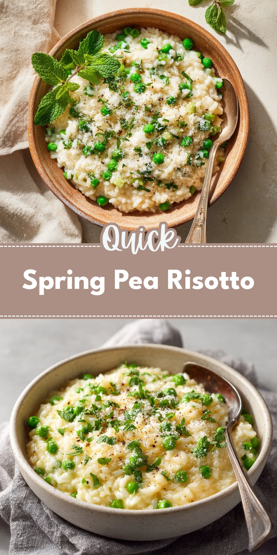 Spring Pea Risotto