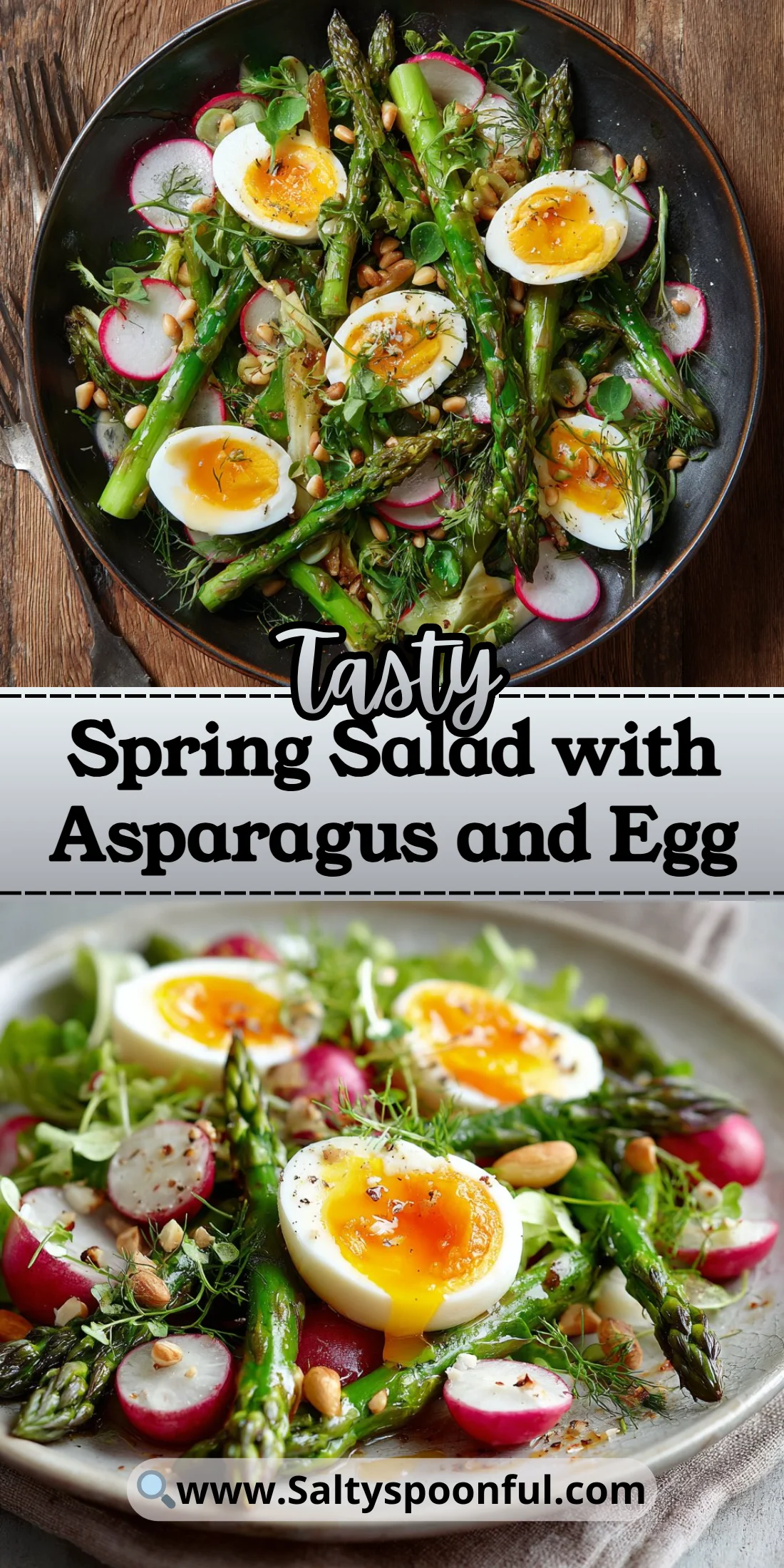 Spring Salad with Asparagus and Egg