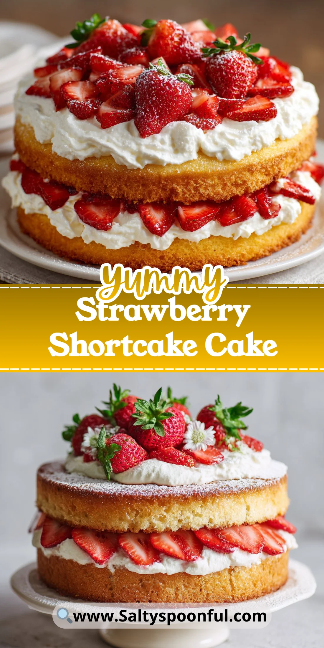 Strawberry Shortcake Cake