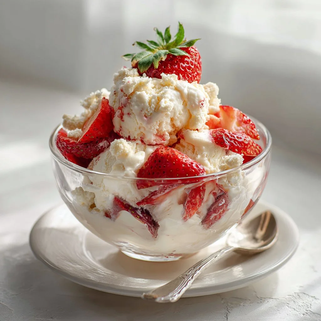 Strawberry Shortcake Ice Cream