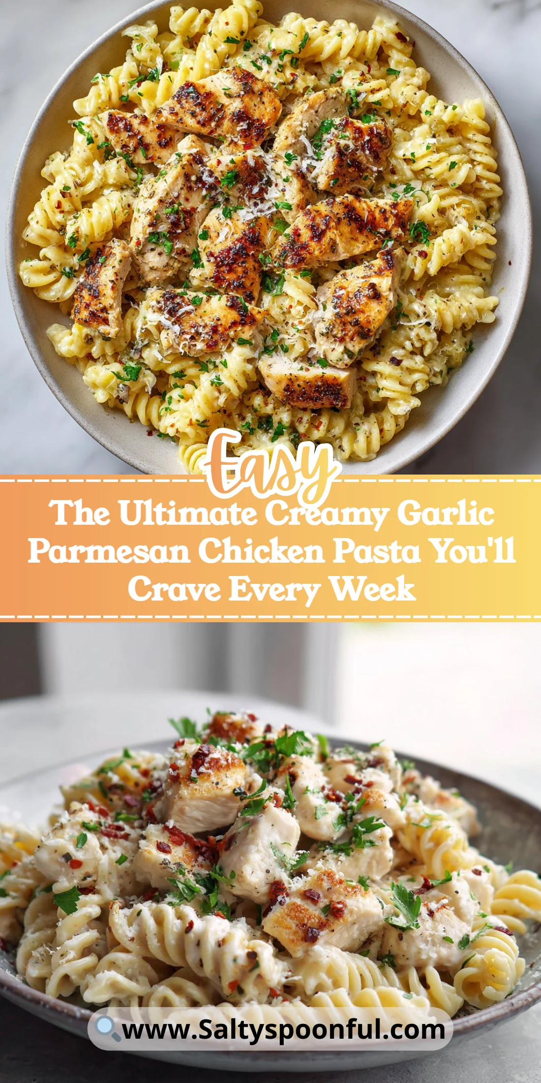 The Ultimate Creamy Garlic Parmesan Chicken Pasta You'll Crave Every Week