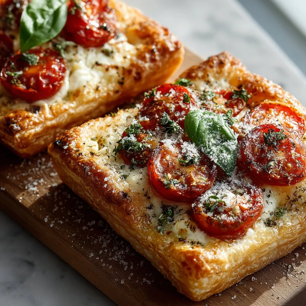 Tomato Tartlets with Puff Pastry