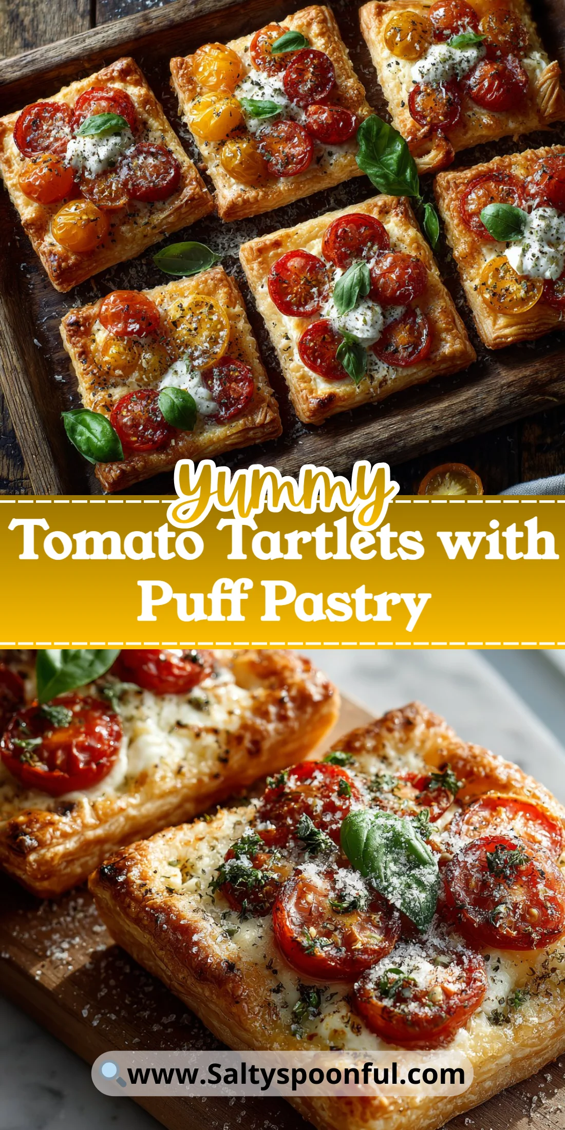 Tomato Tartlets with Puff Pastry