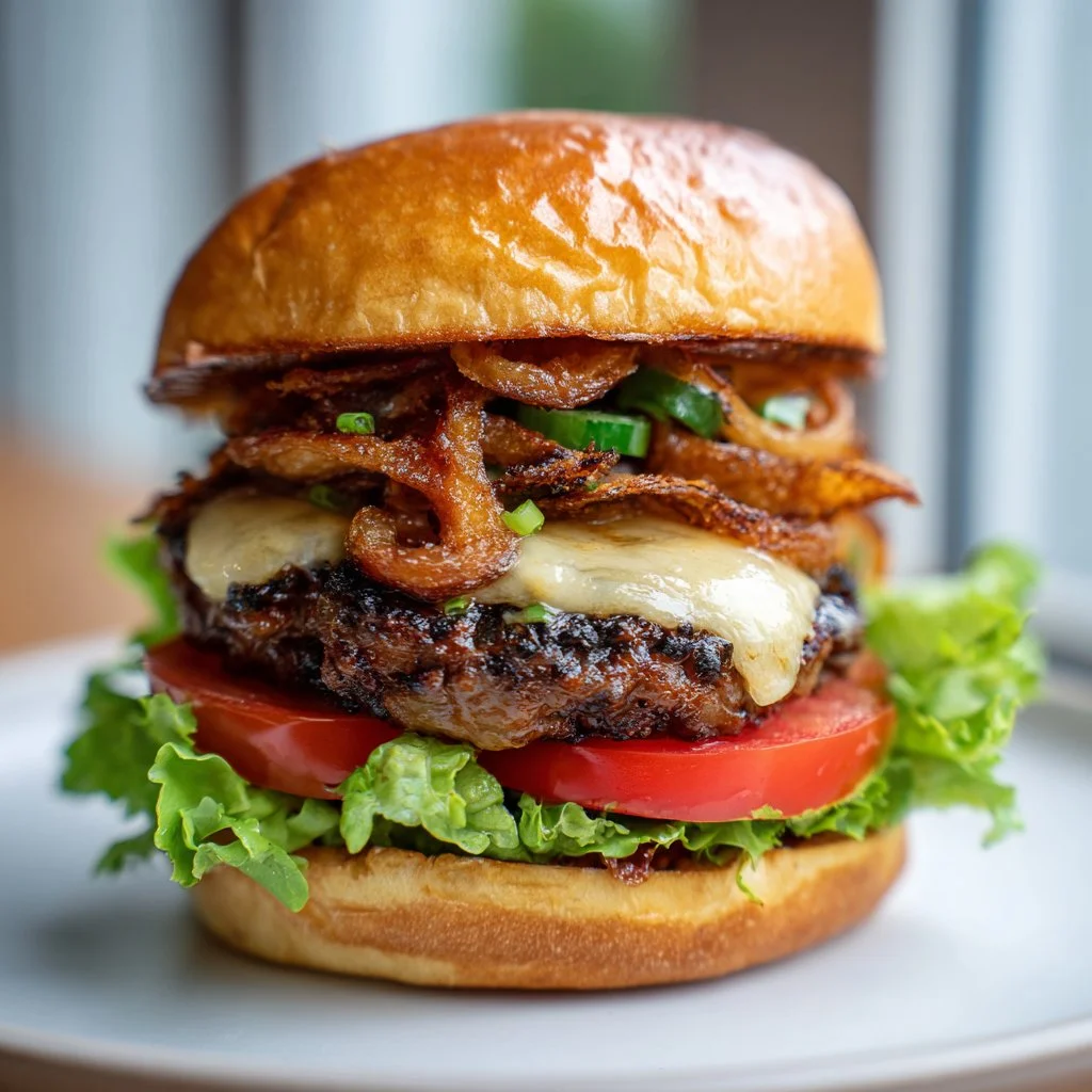 Truffle-Glazed Wagyu Smash Burger