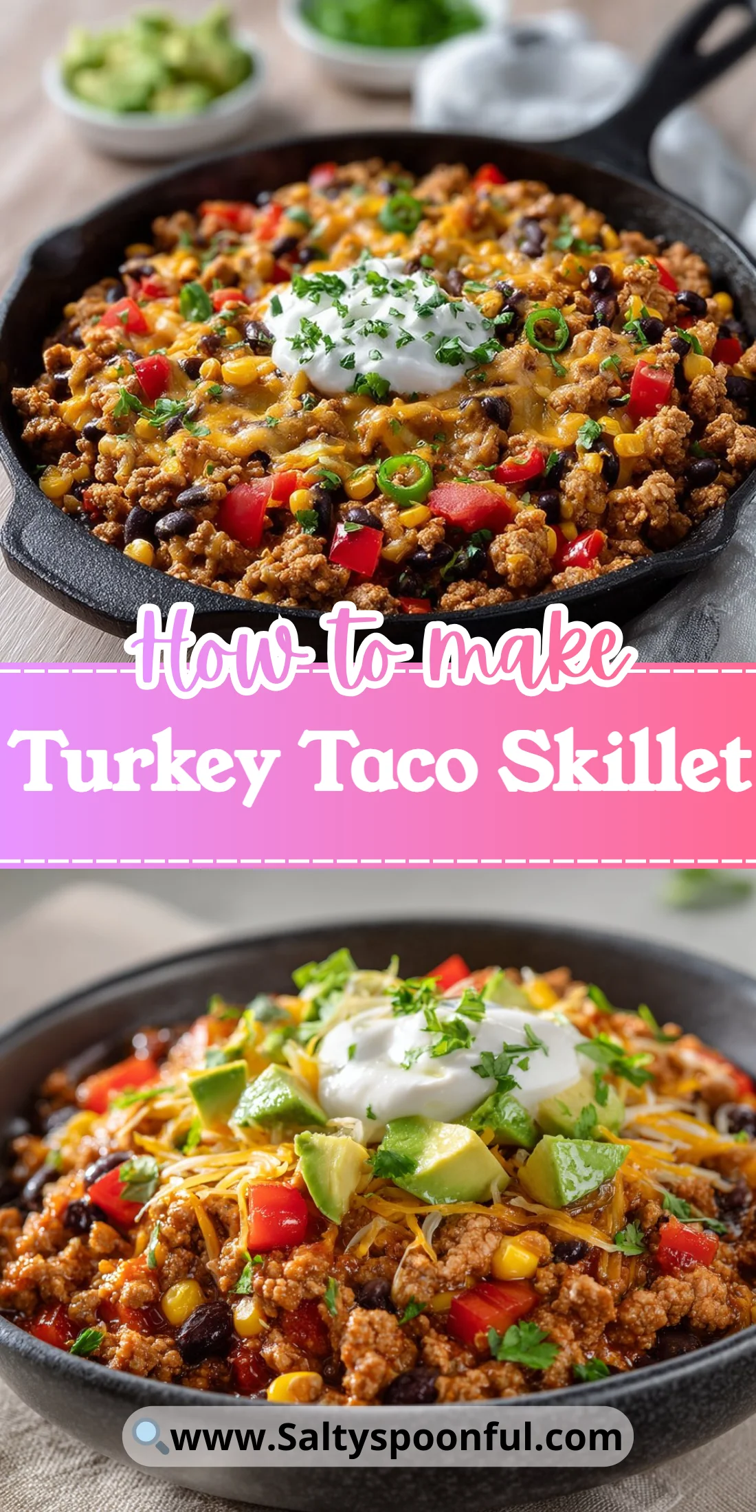 Turkey Taco Skillet
