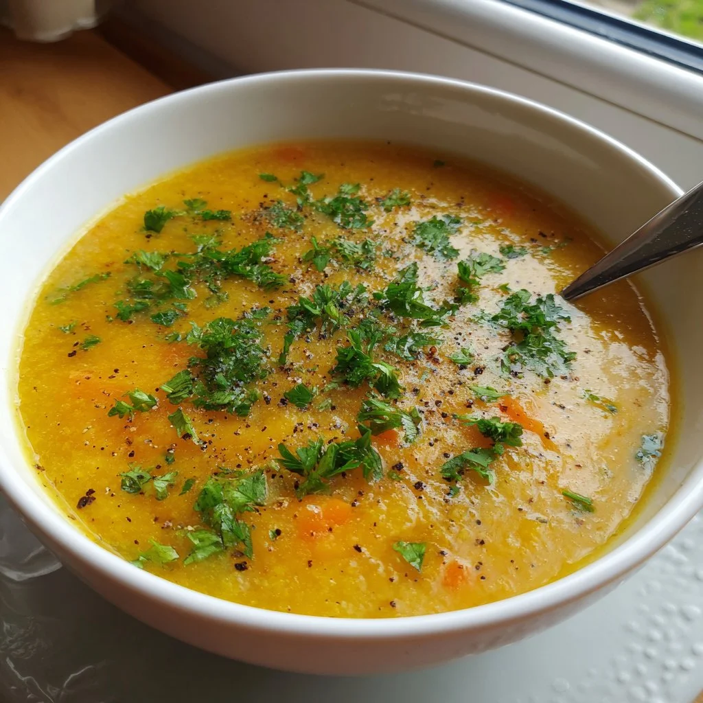 Vegan Carrot & Coriander Soup