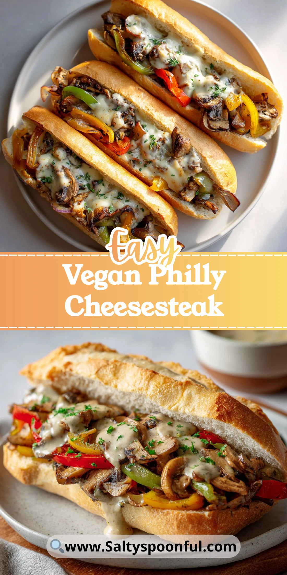 Vegan Philly Cheesesteak