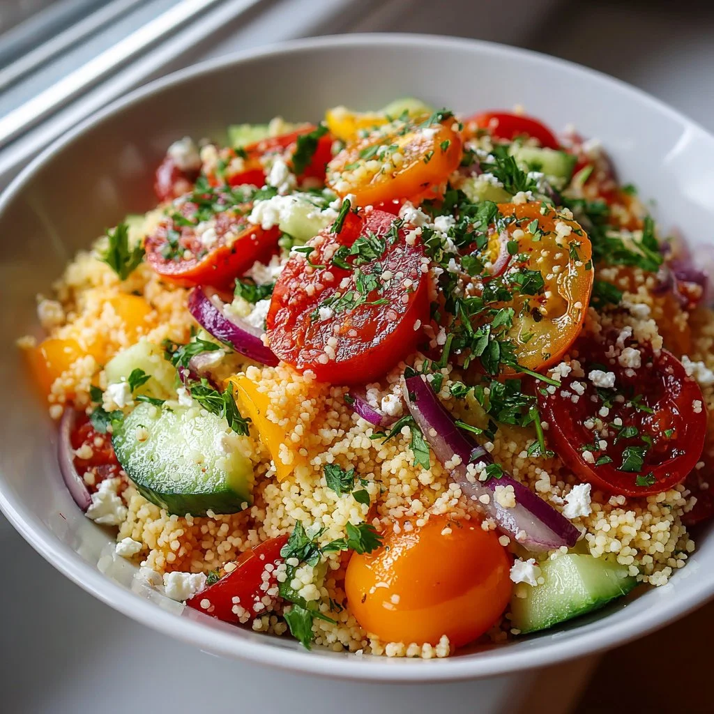 Vibrant Easter Spring Couscous Salad