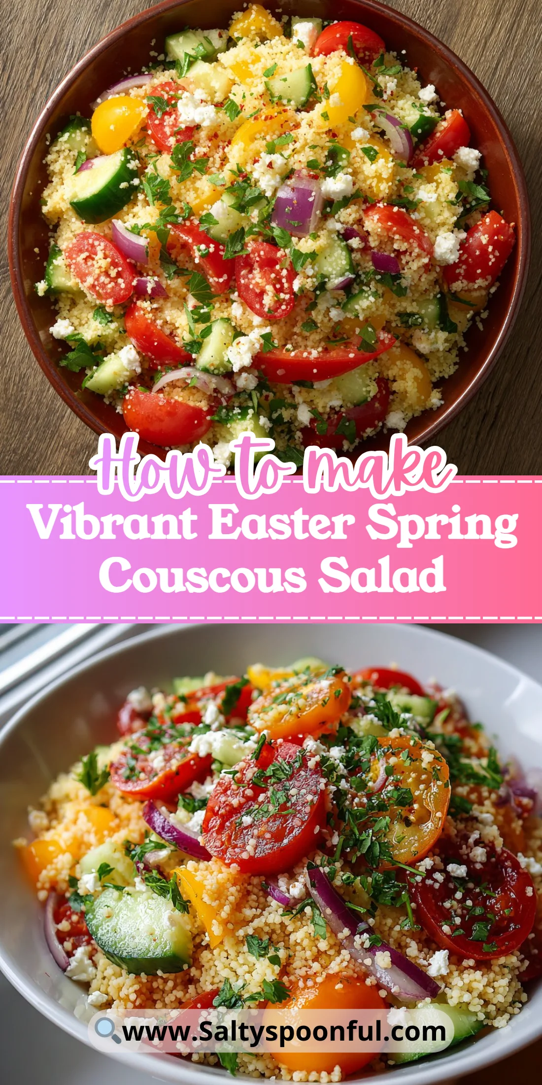 Vibrant Easter Spring Couscous Salad