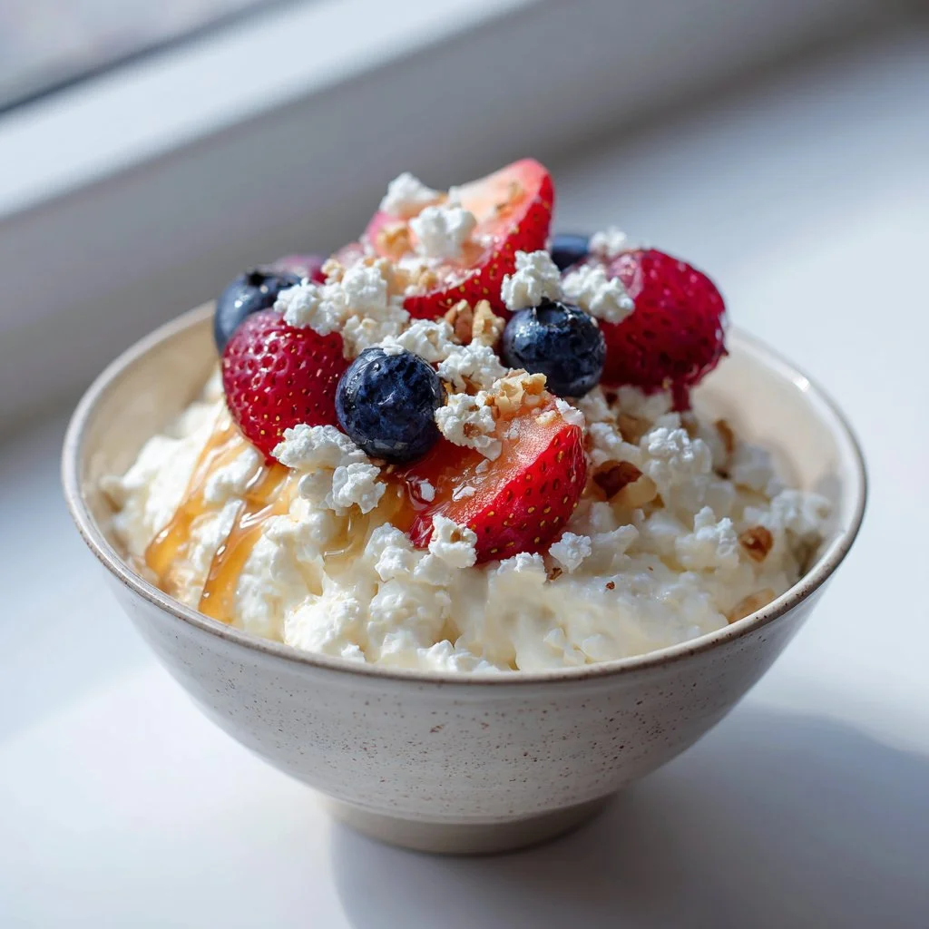 Whipped Cottage Cheese Delight