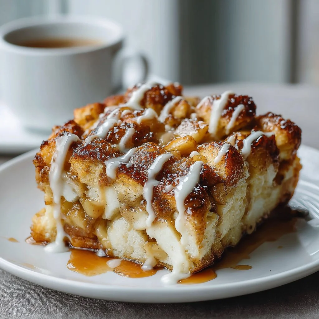 Apple Fritter Breakfast Casserole