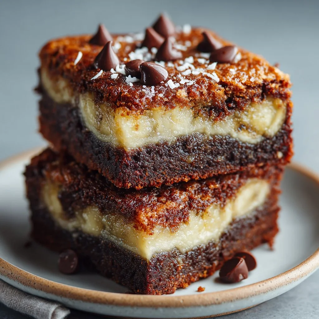 Banana Bread Brownies