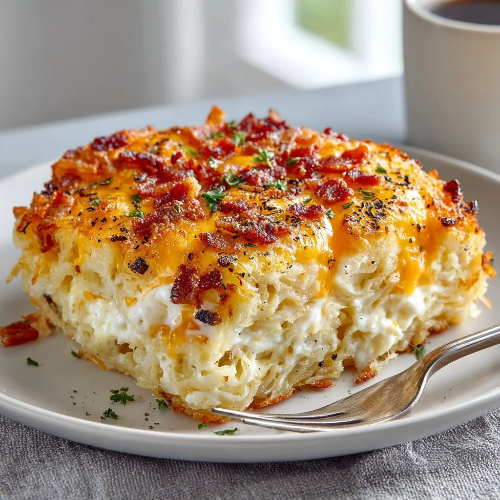 Cheesy Hashbrown Breakfast Casserole