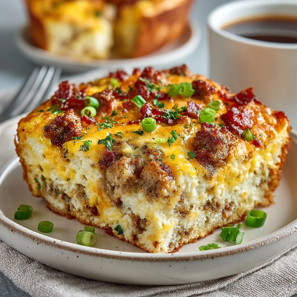 Make-Ahead Breakfast Casserole