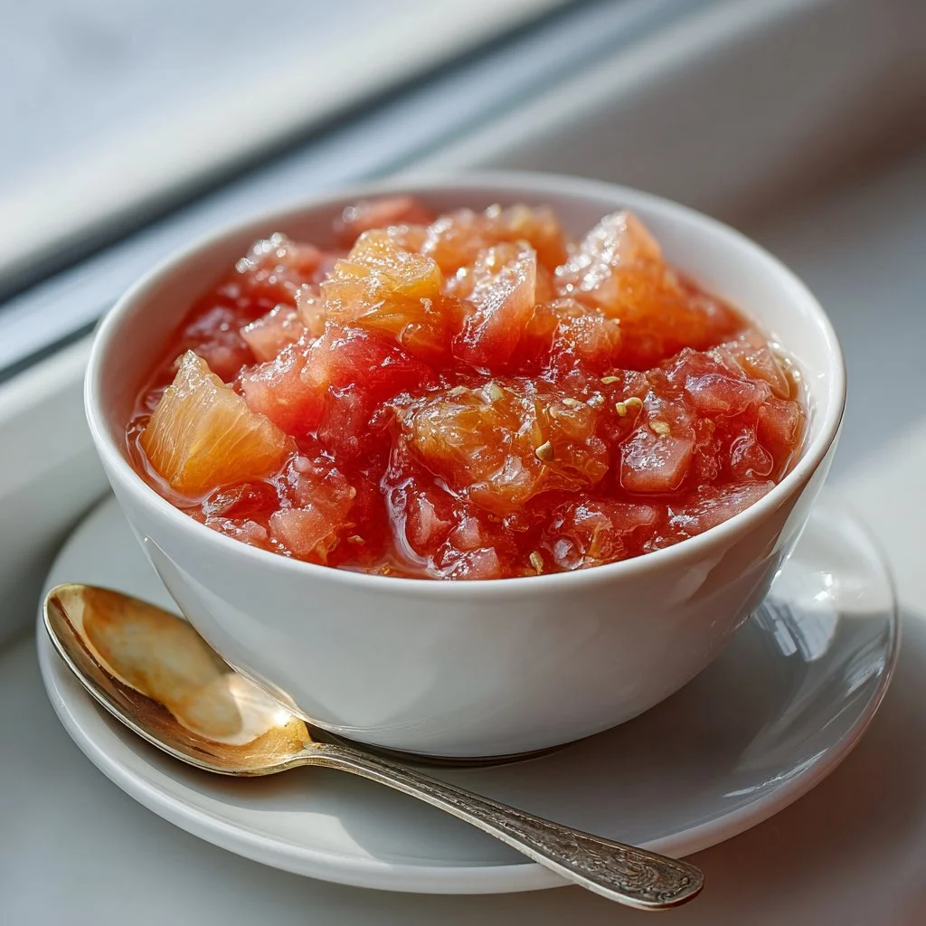 Rhubarb-Orange Compote