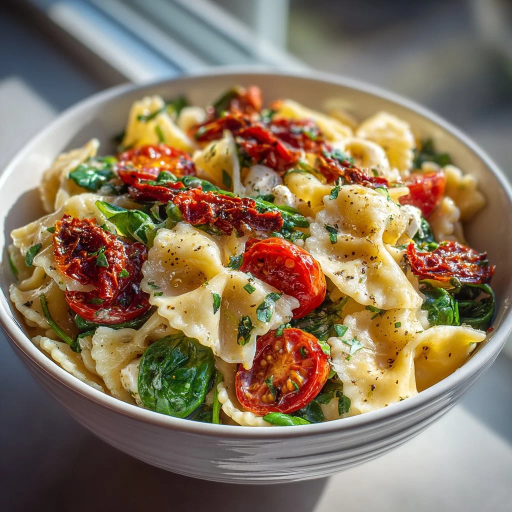 Sun-Dried Tomato Pasta Salad