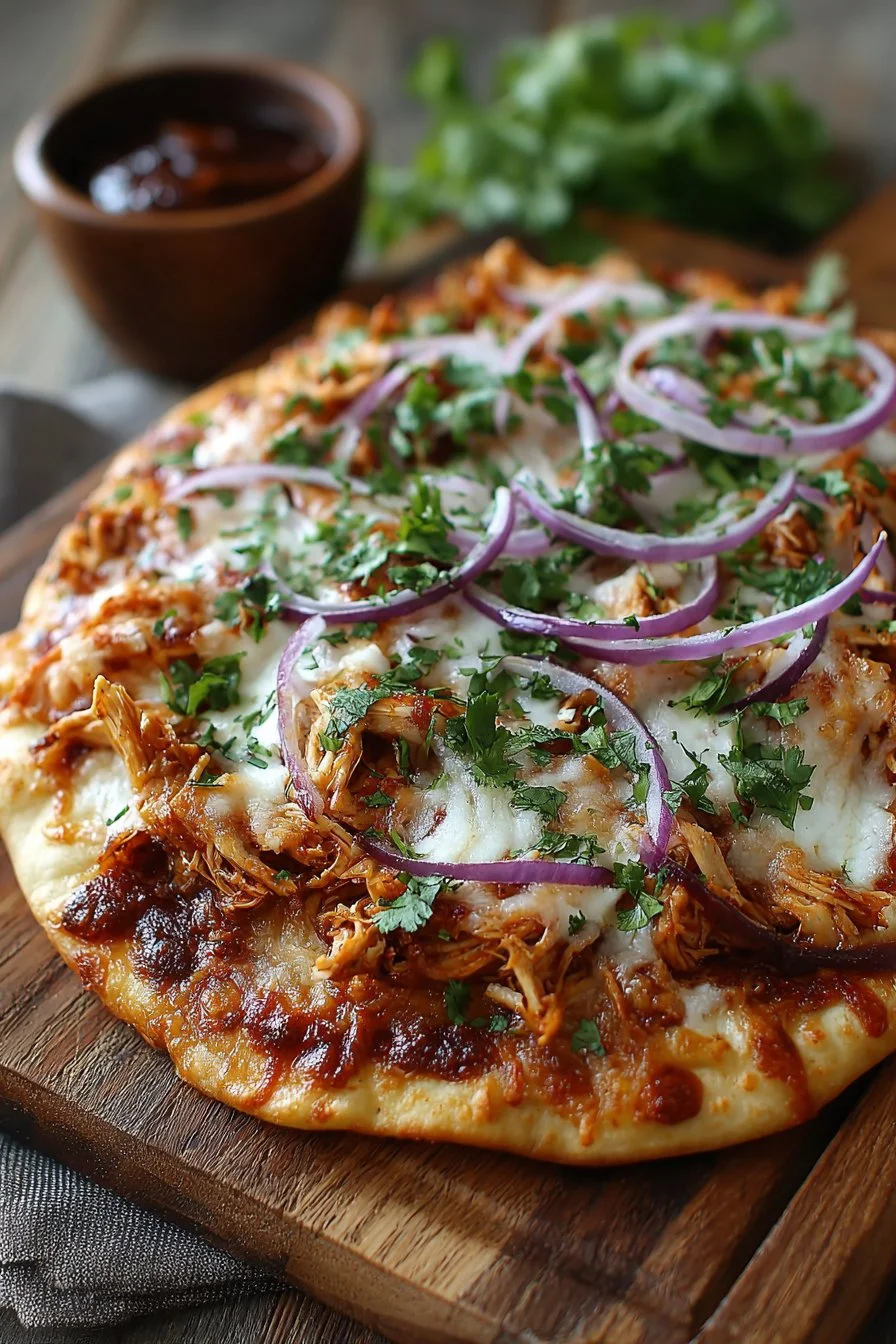 BBQ Chicken Flatbread