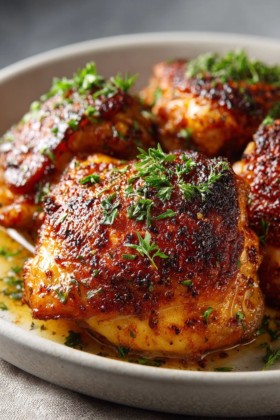 Old Bay Chicken Thighs