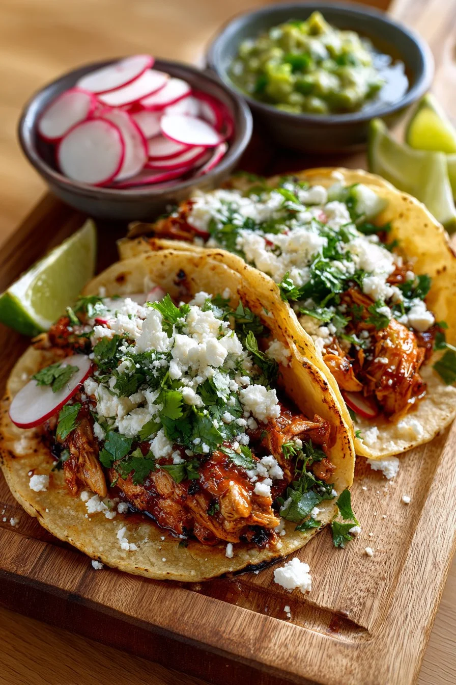 Easy chicken tacos recipe for quick weeknight dinners