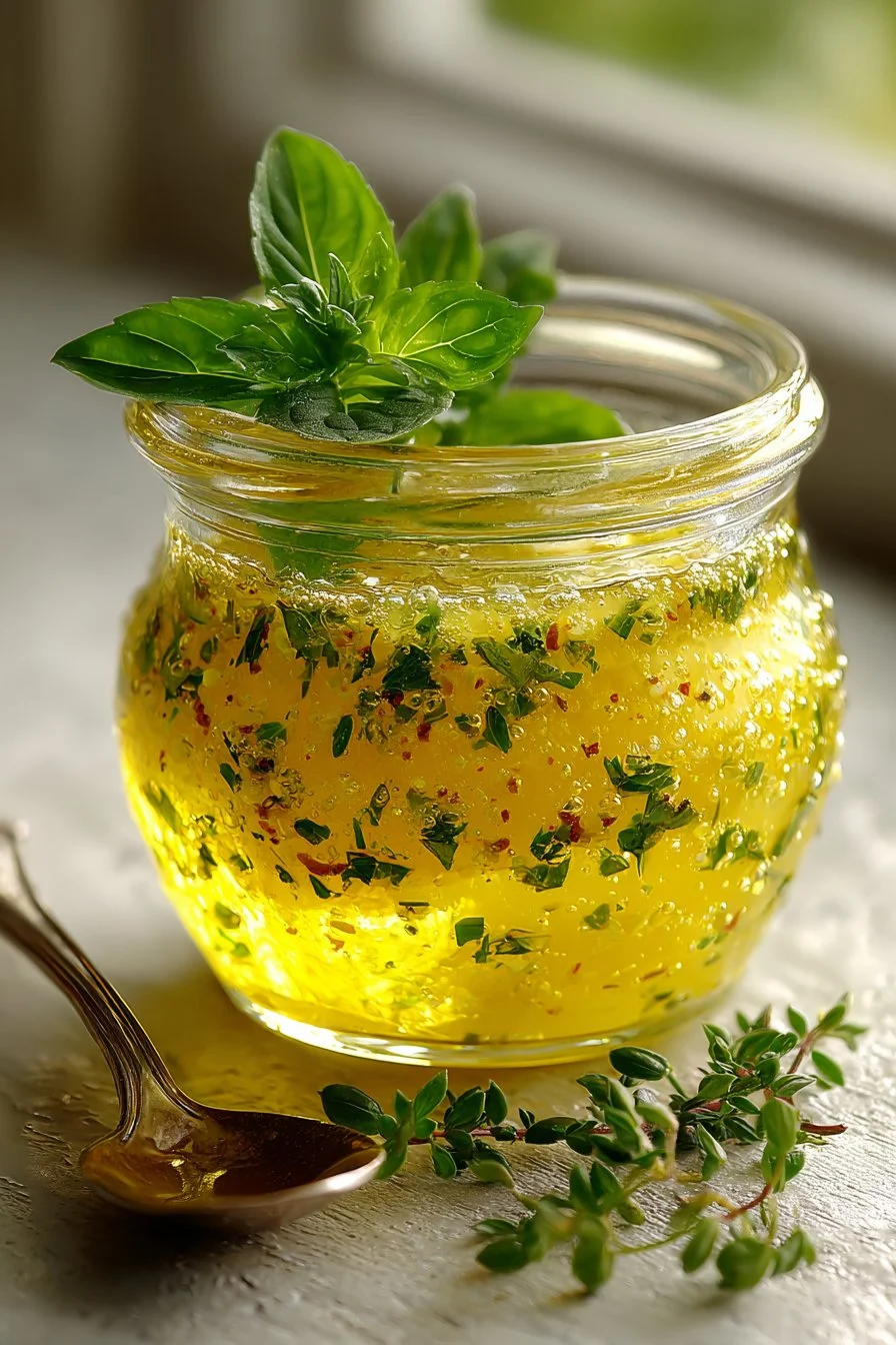 Lemon Basil Vinaigrette