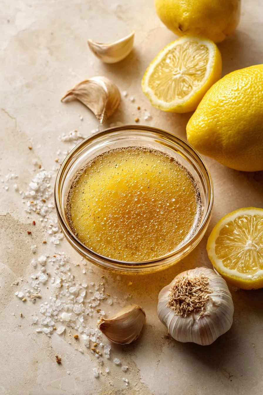 Easy lemon vinaigrette recipe for everyday salads - gluten free preparation