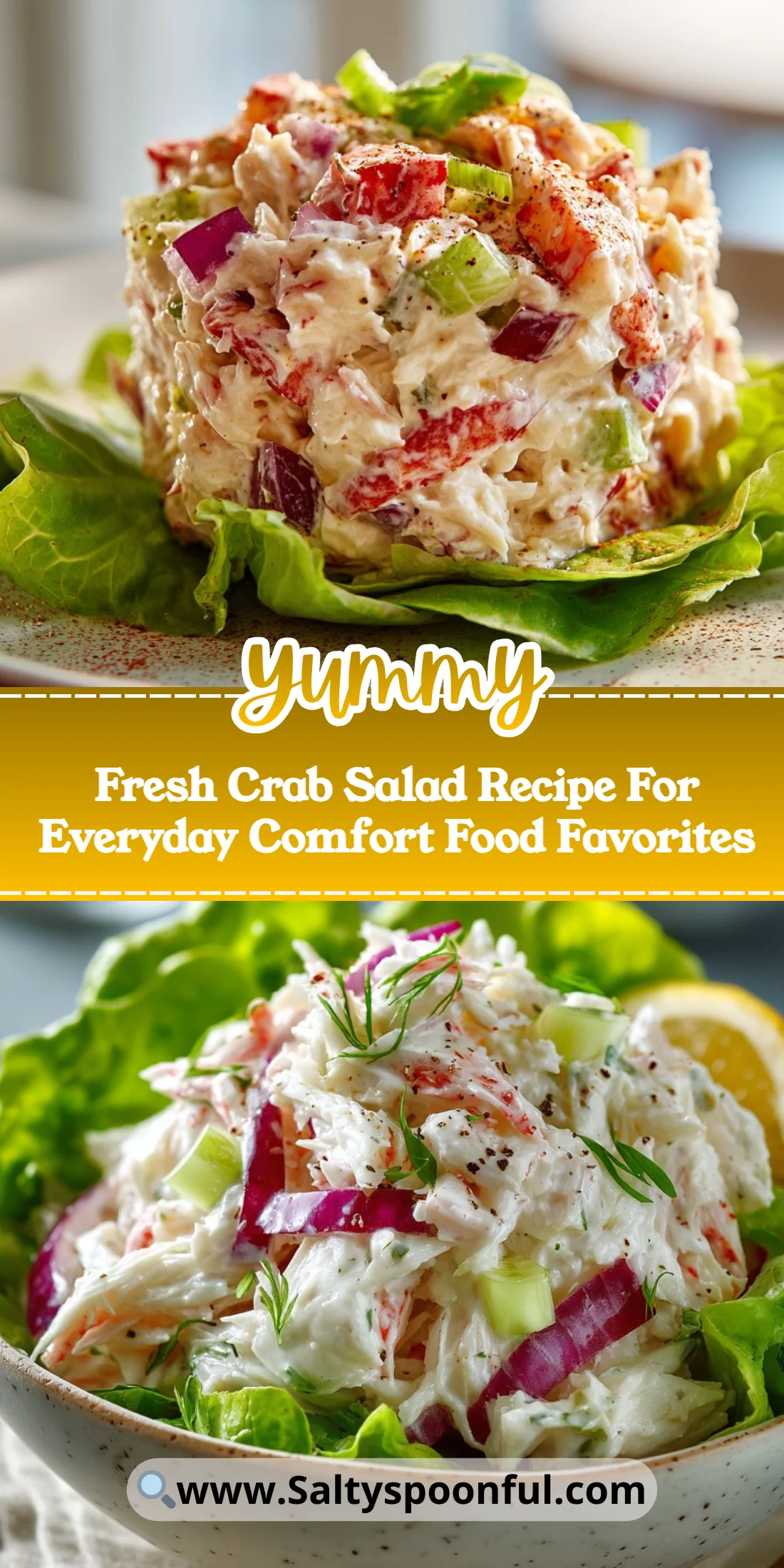 Fresh Crab Salad Recipe For Everyday Comfort Food Favorites