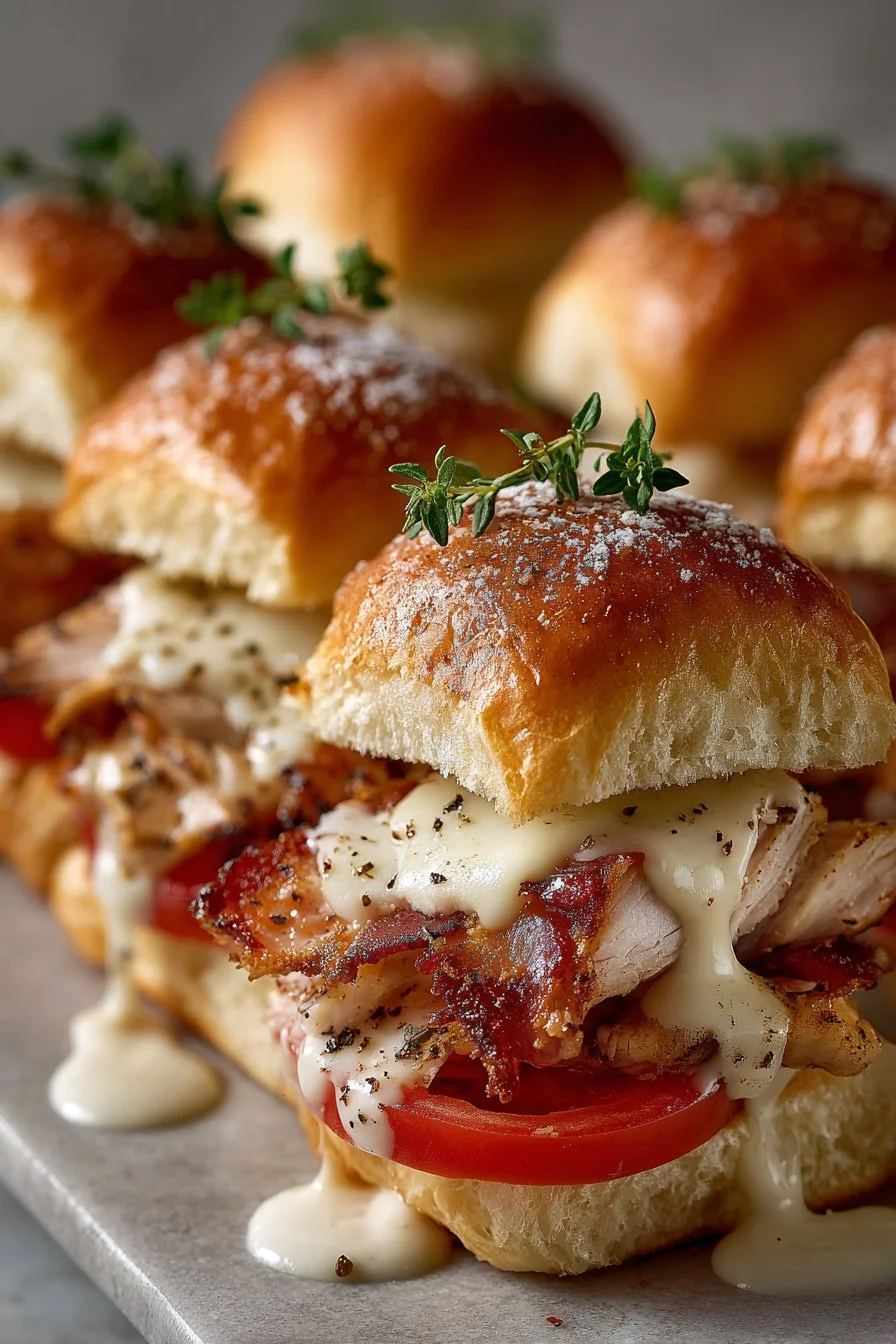Kentucky Hot Brown Sliders